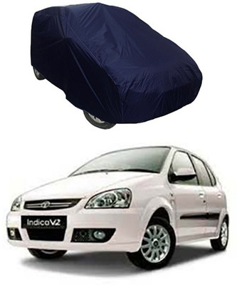 Billseye Car Cover For Tata Indica V2 (Without Mirror Pockets)(Blue)