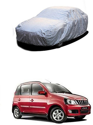 Billseye Car Cover For Mahindra Quanto (Without Mirror Pockets)(Silver)