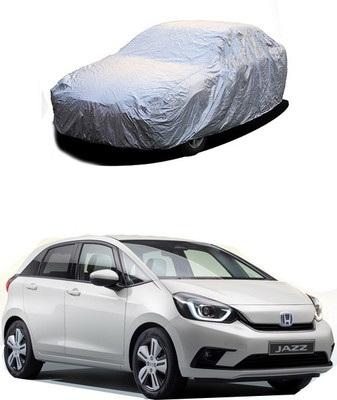 Billseye Car Cover For Honda Jazz (Without Mirror Pockets)(Silver)