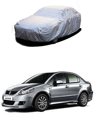Billseye Car Cover For Maruti Suzuki SX4 (Without Mirror Pockets)(Silver)