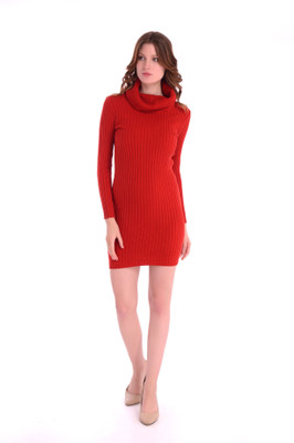 Joe Hazel Women Bodycon Red Above Knee/Mid Thigh Length Dress