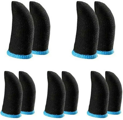 naksh collection Finger Sleeve for Mobile Game, Anti-Sweat & Breathable for Pubg Finger Sleeve(Pack of 10)