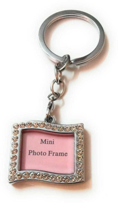 swagtreg Metal Mini Photo Frame Key Chain