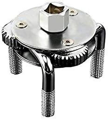 gizmo 3/8 and 1/2 Drive 2 Way , 3 Claw Leg Jaw Oil Filter Wrench Remover Lever Tool(10 cm)