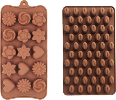 CIAZA Silicone Chocolate Mould 15(Pack of 2)