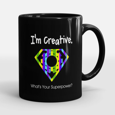 Sublikraft I 'A Creative Printed Ceramic Coffee Mug(330 ml)