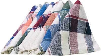 Diversity Kitchen Napkins/ Roti Cover/ Hand Wipe Napkins/ Duster for Kitchen and Table Multicolor Cloth Napkins(8 Sheets)