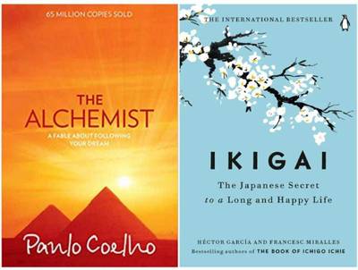 Combo Of THE ALCHEMIST And IKIGAI Bestseller Combo Of THE ALCHEMIST And IKIGAI Paperback, Paulo Coelho, Albert Liebermann, Hector Garcia: Buy Combo Of THE ALCHEMIST And IKIGAI Bestseller Combo Of THE ALCHEMIST And IKIGAI Paperback, Paulo Coelho, Albert Liebermann, Hector Garcia by Famous authors 