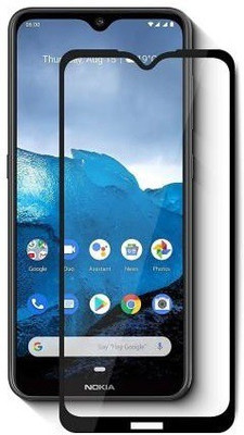 BRENZZ Edge To Edge Tempered Glass for Nokia 2.4(Pack of 1)