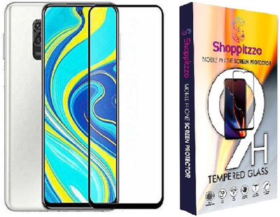 Shoppitzzo Edge To Edge Tempered Glass for Redmi Note 10 pro/Redmi Note 10 Pro Max (2021), 11D, 9H Hardness, Edge to Edge, Original Glass(Pack of 1)