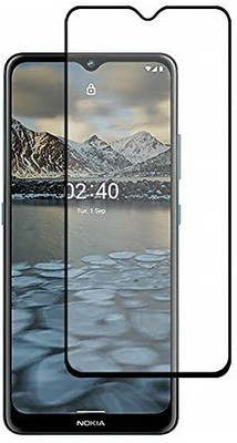 DSCASE Edge To Edge Tempered Glass for Nokia 2.4(Pack of 1)