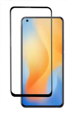 Shoppitzzo Edge To Edge Tempered Glass for Vivo X50(Pack of 1)