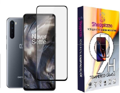 Shoppitzzo Edge To Edge Tempered Glass for OnePlus Nord 10(Pack of 1)