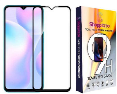 Shoppitzzo Edge To Edge Tempered Glass for Redmi 9 Prime(Pack of 1)