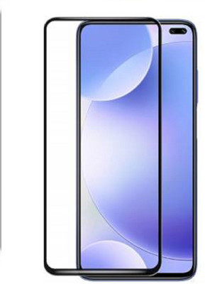 Shoppitzzo Edge To Edge Tempered Glass for Poco X3 Pro, Poco X3, Poco M2 Pro, Poco F2 pro(Pack of 1)