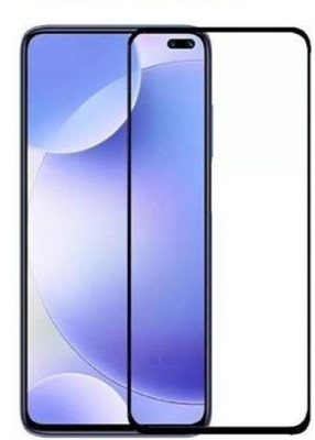 Shoppitzzo Edge To Edge Tempered Glass for Poco X3 Pro, Poco X3(Pack of 1)