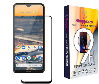 Shoppitzzo Edge To Edge Tempered Glass for Nokia 5.3 Android One(Pack of 1)