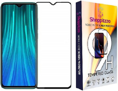 Shoppitzzo Edge To Edge Tempered Glass for Xiaomi Redmi 9c(Pack of 1)