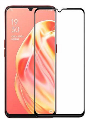 Shoppitzzo Edge To Edge Tempered Glass for Oppo F15, Oppo F17(Pack of 1)