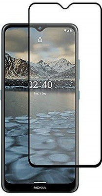 DSCASE Edge To Edge Tempered Glass for Nokia 2.4(Pack of 1)