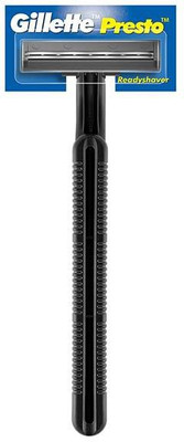Gillette Presto Razor 10 RAZORS, Men(Pack of 10)