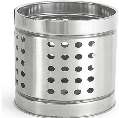eKitchen Empty Cutlery Holder Case(silver  Holds 24 Pieces)