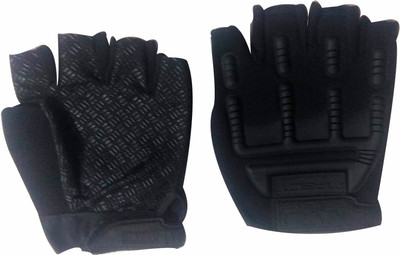 Aadikart SUPERIOR QUALITY BIKE RACING GLOVE-901 Riding Gloves(Black)