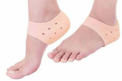 Lakshmina Enterprises Silicone Anti Crack Heel Protector Heel Support(Beige)