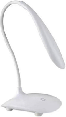 REXBURG Rechargeable Led Emergency Desk Table Lamp Student Reading Light Foldable G176 Study Lamp(25 cm, White)