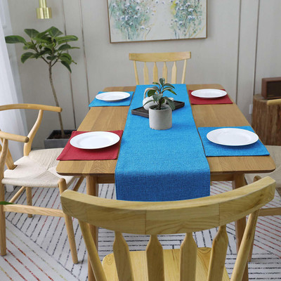 Casanest Multicolor 189 cm Reversible Table Runner(Cotton)
