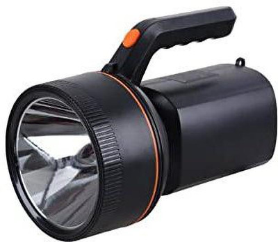 iDOLESHOP HIGH QUALITY LONG RANGE BLINKER 2000 MAH BATTERY LASER LIGHT LED TORCH(50 WATTS) Torch(Black, 21 cm, Rechargeable)