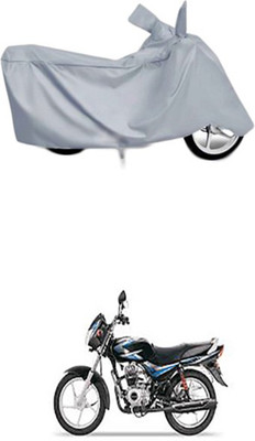 Billseye Two Wheeler Cover for Bajaj(CT100, Silver)