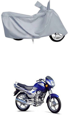 Billseye Two Wheeler Cover for TVS(Victor GLX, Silver)