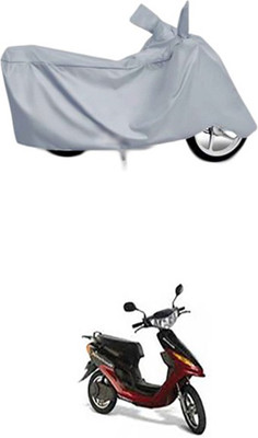 Billseye Two Wheeler Cover for Indus(Yo Electron, Silver)