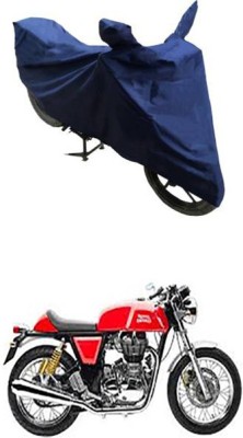 Toy Ville Two Wheeler Cover for Royal Enfield(Continental GT, Blue)