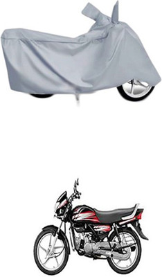 Toy Ville Two Wheeler Cover for Hero(Silver)