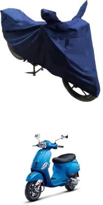 Billseye Two Wheeler Cover for Universal For Bike(Vespa VXL, Blue)