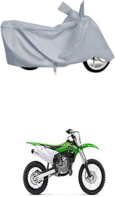 Toy Ville Two Wheeler Cover for Kawasaki(Silver)