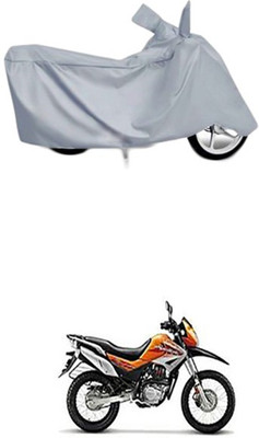 Toy Ville Two Wheeler Cover for Hero(Impulse, Silver)