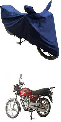 Toy Ville Two Wheeler Cover for Bajaj(Blue)