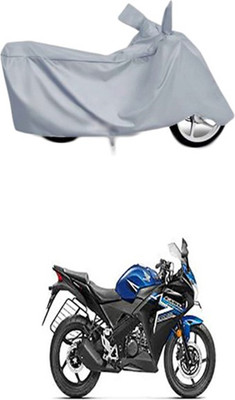 Billseye Two Wheeler Cover for Honda(CBR 150R, Silver)