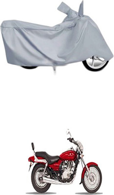 Billseye Two Wheeler Cover for Bajaj(Enticer, Silver)