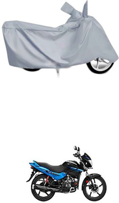 Billseye Two Wheeler Cover for Hero(Glamour, Silver)