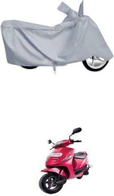 Billseye Two Wheeler Cover for Mahindra(Kine, Silver)