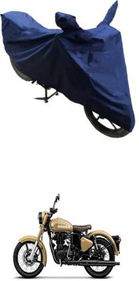 Billseye Two Wheeler Cover for Royal Enfield(Classic 350, Blue)