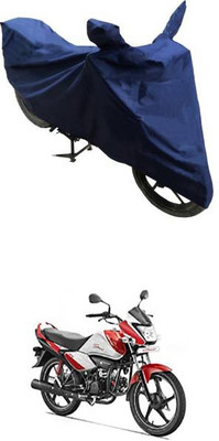 Billseye Two Wheeler Cover for Hero(Splendor I Smart, Blue)