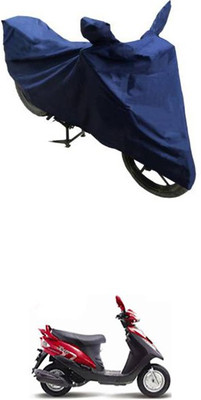 Billseye Two Wheeler Cover for Mahindra(Flyte, Blue)