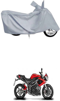 Billseye Two Wheeler Cover for DSK Benelli(TNT R, Silver)
