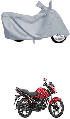 Billseye Two Wheeler Cover for Hero(Glamour FI, Silver)