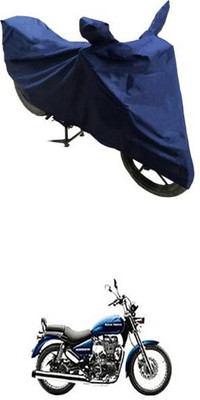 Toy Ville Two Wheeler Cover for Royal Enfield(Thunderbird 500, Blue)